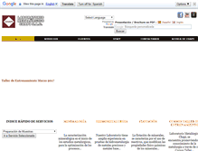 Tablet Screenshot of laboratoriometalurgico.com